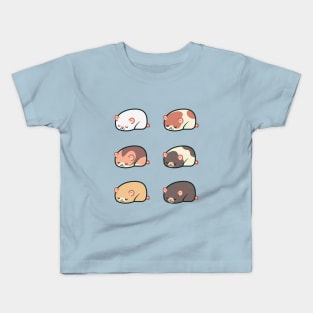 Sleepy Syrian Hamster Pack Kids T-Shirt